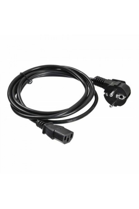 Кабель Buro BU-PCAB-ZP1 IEC C13 Евровилка 3 м (черный) 