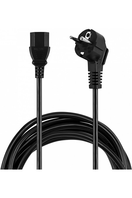 Кабель Buro BU-PCAB-ZP1 IEC C13 Евровилка 3 м (черный) 2