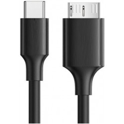 Кабель Buro BU-TYPEC-MICROUSB3.0-0.5M 0.5 м (черный)