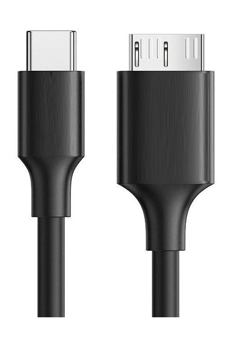Кабель Buro BU-TYPEC-MICROUSB3.0-0.5M 0.5 м (черный) 