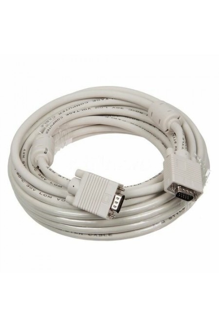 Кабель Buro CAB016S-10M VGA (m) VGA (m) 10 м (серый) 
