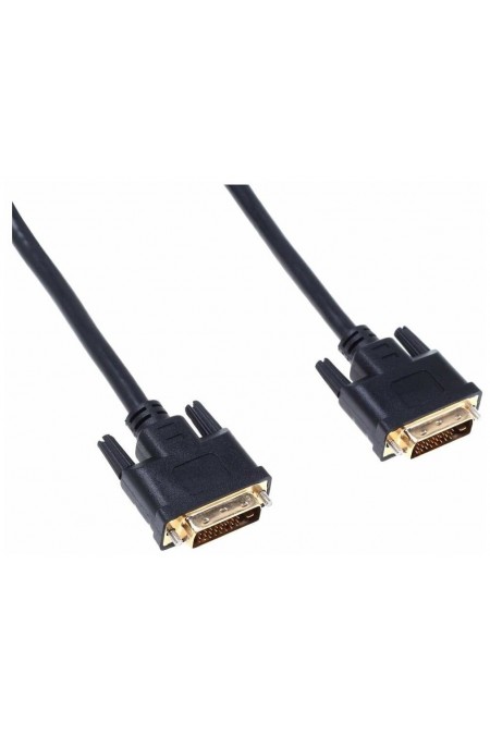 Кабель Buro DVI-D DVI-D(m)/DVI-D(m) 1.8 м (черный) 3