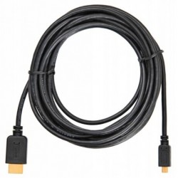 Кабель Buro MICROHDMI-5M HDMI 1.4 HDMI (m)/Micro HDMI (m) 5 м (черный)