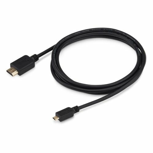 Кабель Buro MICROHDMI-HDMI-1.8 (HDMI M - Micro HDMI M) 1.8 м (черный) 
