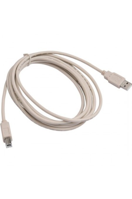 Кабель Buro USB2.0-AM/BM-3 USB A(m) USB B(m) 3 м (серый) 