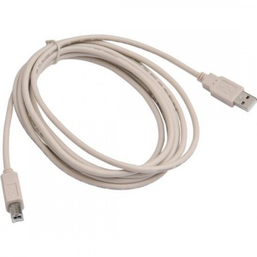 Кабель Buro USB2.0-AM/BM-3 USB A(m) USB B(m) 3 м (серый) 