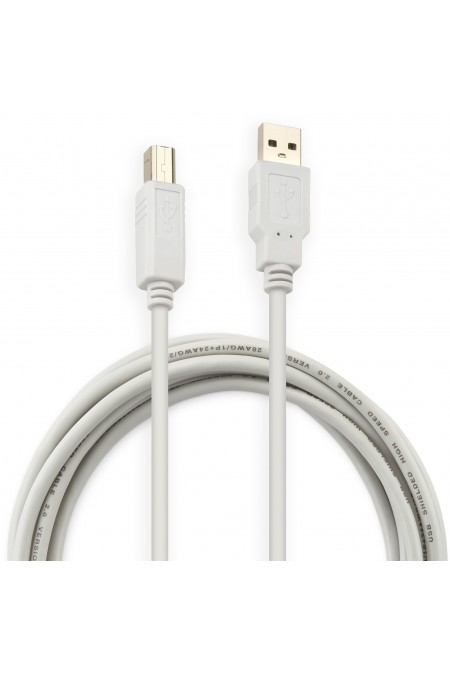 Кабель Buro USB2.0-AM/BM-5 USB A(m) USB B(m) 5 м (белый) 2