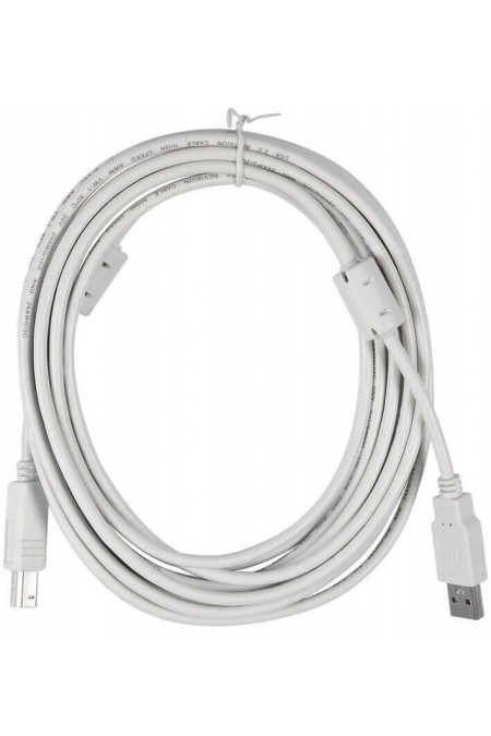 Кабель Buro USB2.0-AM/BM-5 USB A(m) USB B(m) 5 м (белый) 7