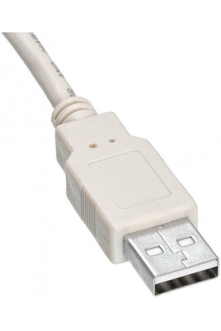 Кабель Buro USB2.0-AM/BM-5M-MG USB A(m) USB B(m) 5 м (белый) 3