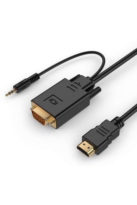Кабель Cablexpert A-HDMI-VGA-03-10 3 м (черный) 