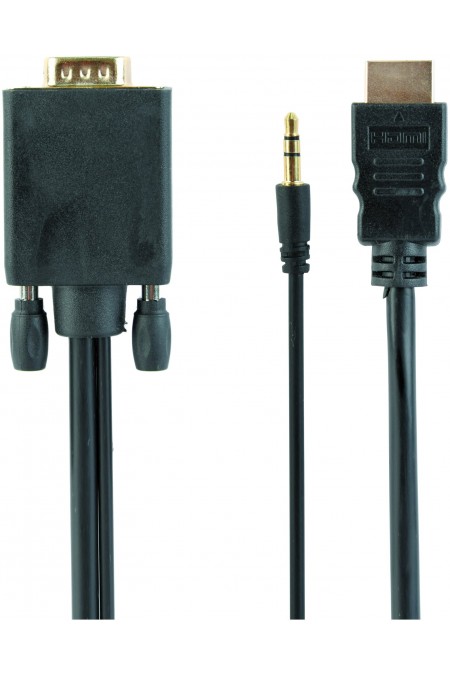 Кабель Cablexpert A-HDMI-VGA-03-10 3 м (черный) 1