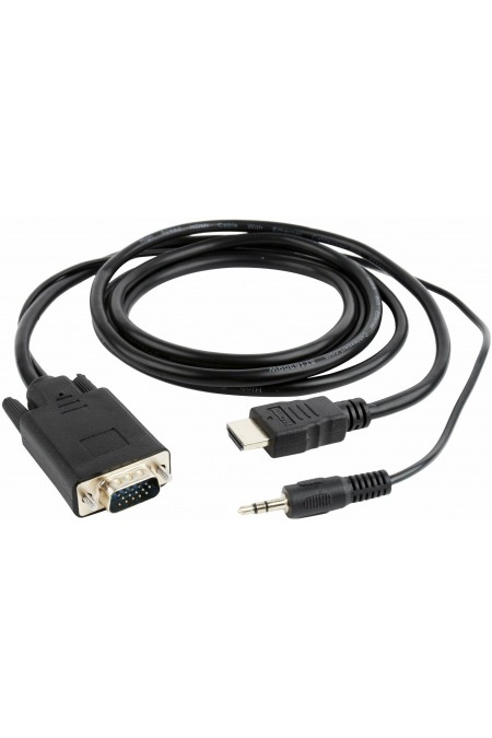 Кабель Cablexpert A-HDMI-VGA-03-10 3 м (черный) 2