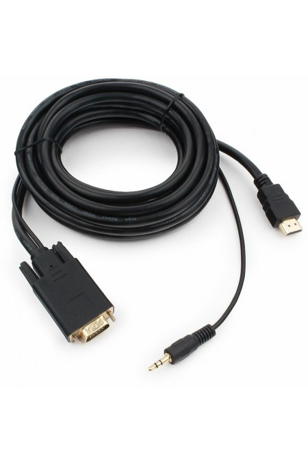 Кабель Cablexpert A-HDMI-VGA-03-5M 5 м (черный) 1