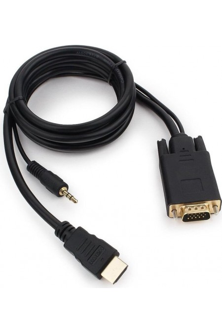 Кабель Cablexpert A-HDMI-VGA-03-6 1.8 м (черный) 