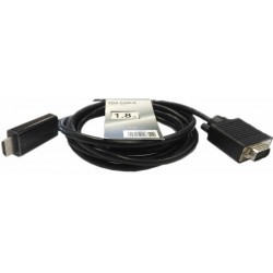Кабель Cablexpert A-HDMI-VGA-03-6 1.8 м (черный)