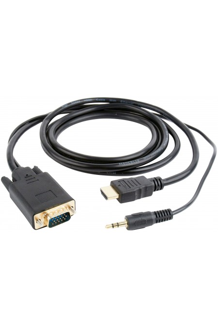 Кабель Cablexpert A-HDMI-VGA-03-6 1.8 м (черный) 3