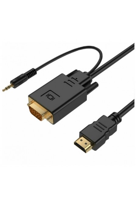 Кабель Cablexpert A-HDMI-VGA-03-6 1.8 м (черный) 5