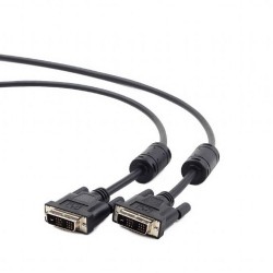 Кабель Cablexpert CC-DVI-BK-6 1.8 м (черный)