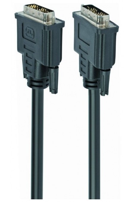 Кабель Cablexpert CC-DVI-BK-6 1.8 м (черный) 2