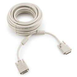 Кабель Cablexpert CC-DVI2-10M 10 м (серый)
