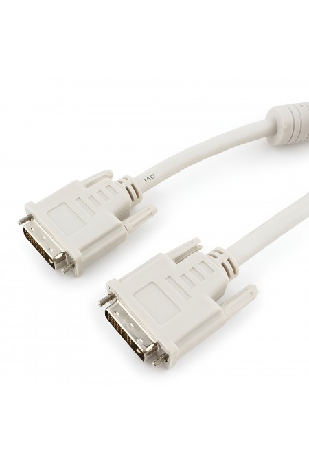 Кабель Cablexpert CC-DVI2-10M 10 м (серый) 1
