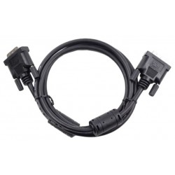 Кабель Cablexpert CC-DVI2L-BK-6 1.8 м (черный)
