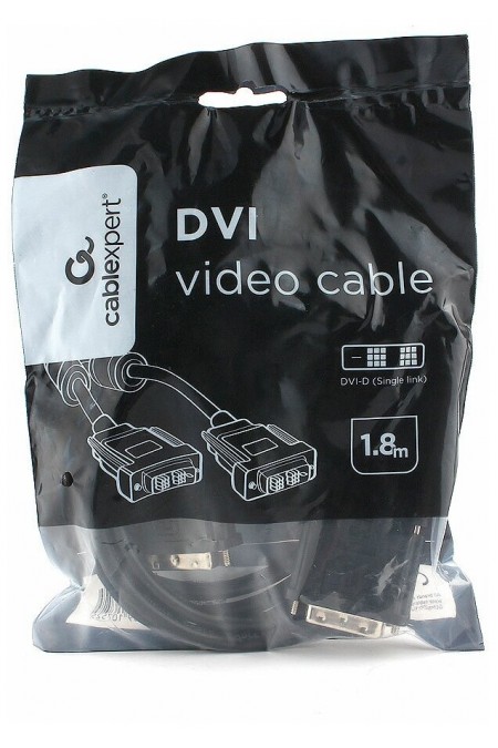 Кабель Cablexpert CC-DVIL-BK-6 1.8 м (черный) 7