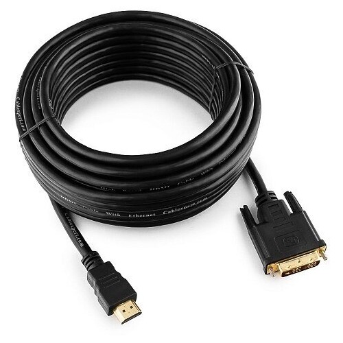 Кабель Cablexpert CC-HDMI-DVI-10MC 10 м (черный) 1