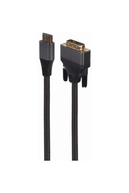 Кабель Cablexpert CC-HDMI-DVI-4K-6 1.8 м (черный) 