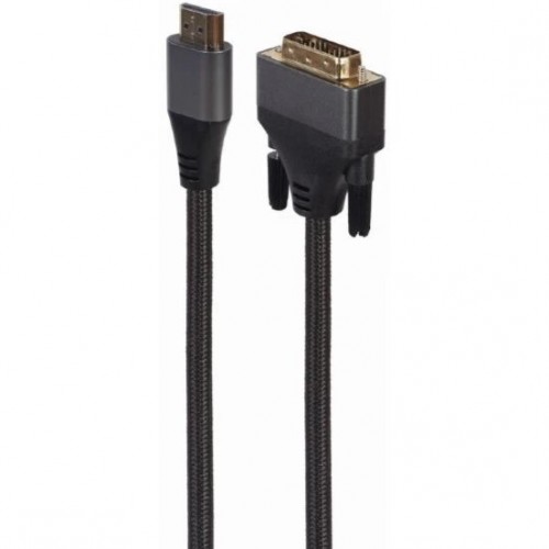 Кабель Cablexpert CC-HDMI-DVI-4K-6 1.8 м (черный) 