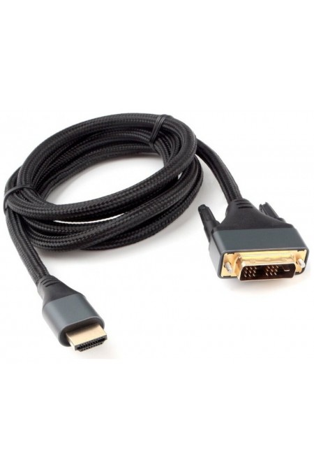 Кабель Cablexpert CC-HDMI-DVI-4K-6 1.8 м (черный) 1