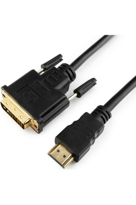 Кабель Cablexpert CC-HDMI-DVI-6 1.8 м (черный) 