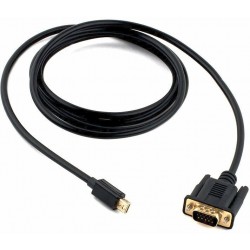 Кабель Cablexpert CC-mDPM-VGAM-6 1.8 м (черный)