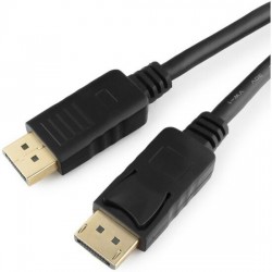 Кабель Cablexpert CCP-DP16K-2M 20M/20M v2.1 16K 2 м (черный)