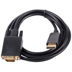Кабель Cablexpert CCP-DPM-VGAM-6 1.8 м (черный)