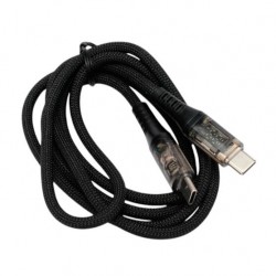 Кабель Cablexpert CCP-USB2-CMCM-SCR-1M 1 м (черный)