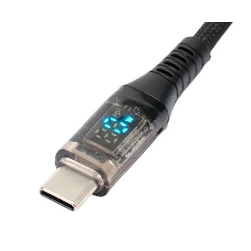Кабель Cablexpert CCP-USB2-CMCM-SCR-1M 1 м (черный) 1