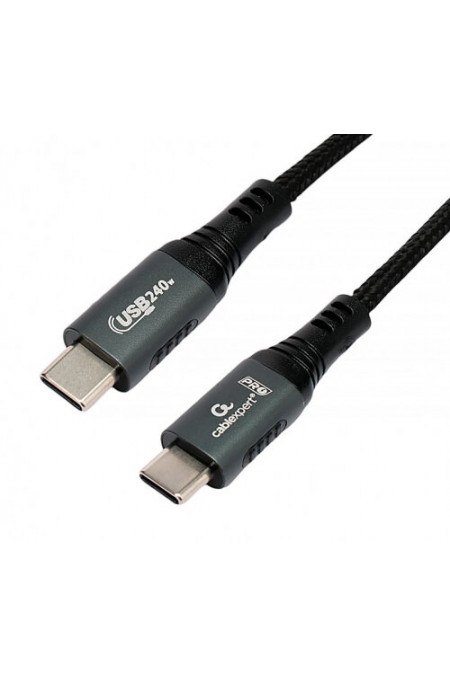 кабель Cablexpert CCP-USB2.0-240W-1M 1 м (черный) 1