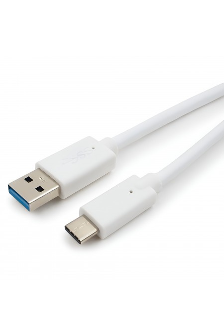 Кабель Cablexpert CCP-USB3-AMCM-6-W USB3.0 AM/USB Type-C 1.8 м (белый) 1