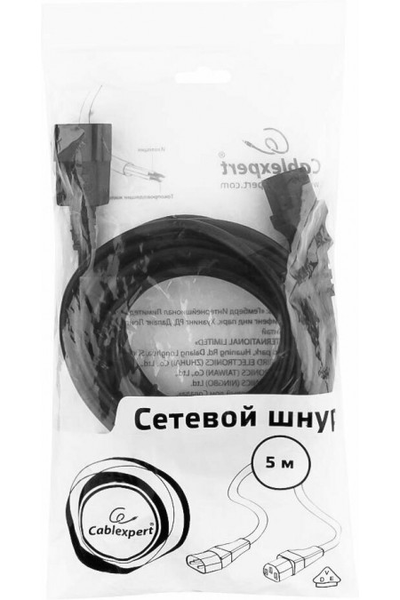 кабель Cablexpert PC-189-VDE-5M 5 м (черный) 6