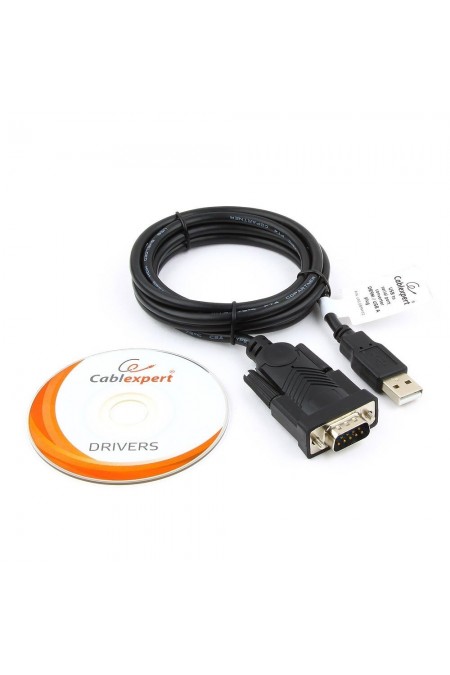 Кабель Cablexpert UAS-DB9M-02 AM/DB9M. 1.5 м (черный) 1