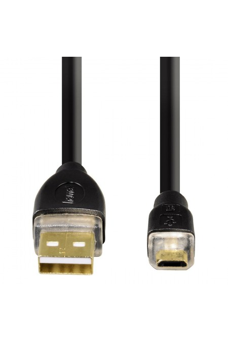 Кабель Hama 00078419 USB A (m)/micro USB B (m) 1.8 м (черный) 5