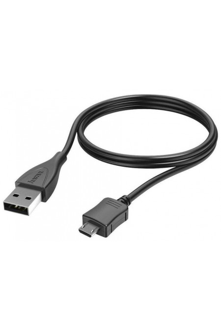 Кабель Hama 00178328 micro USB B (m) USB A(m) 0.6 м (черный) 1