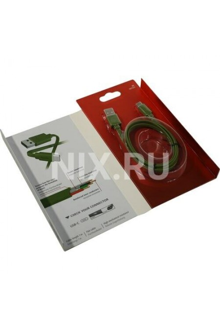 Кабель Hama 00187231 USB Type-C USB A(m) 1 м (зеленый) 2