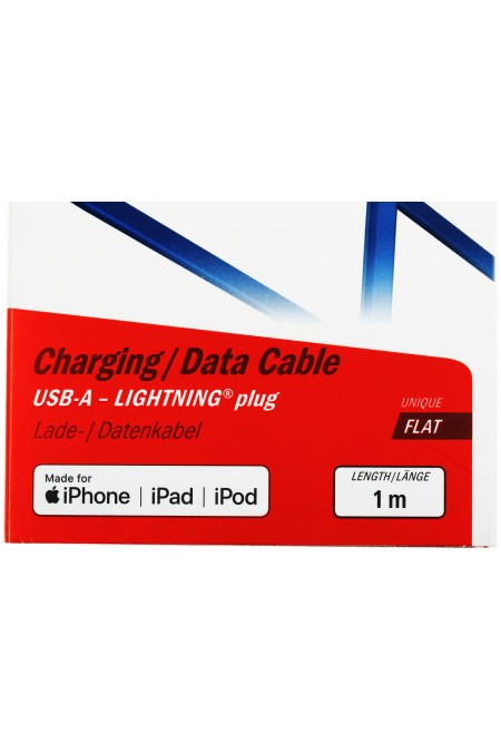 Кабель Hama 00187232 Lightning USB A(m) 1 м (синий) 2