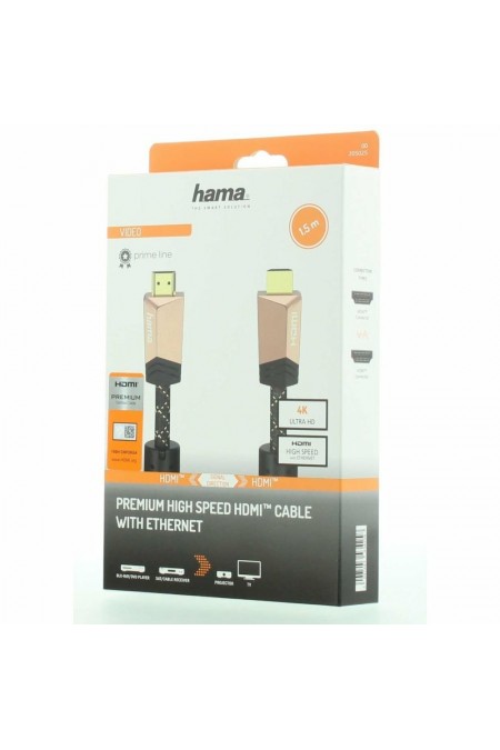 Кабель Hama 00205025 Premium HDMI (m)/HDMI (m) 1.5 м (черный) 9