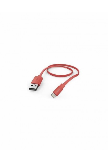 Кабель Hama Flat 00173645 Lightning (m) USB A(m) 1.2 м (розовый) 4