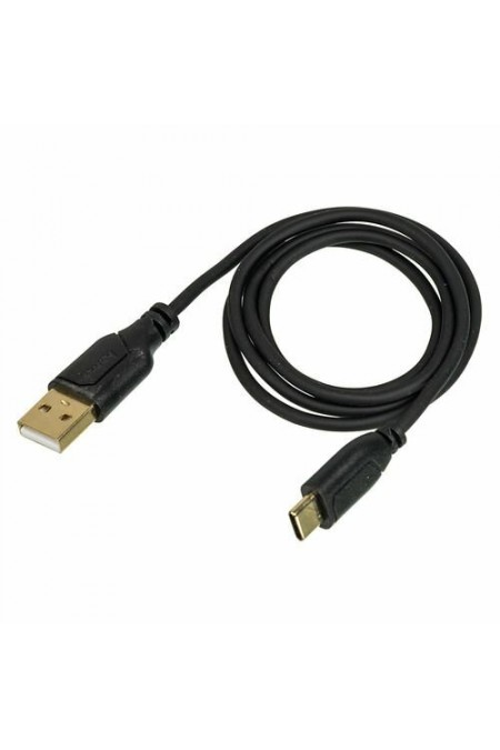 Кабель Hama Flexi-Slim 00135784 USB Type-C (m) USB A(m) 0.75 м (черный) 