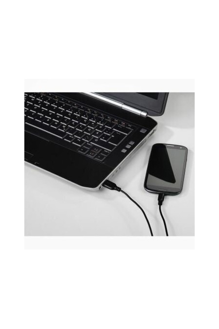 Кабель Hama Flexi-Slim 00135784 USB Type-C (m) USB A(m) 0.75 м (черный) 3