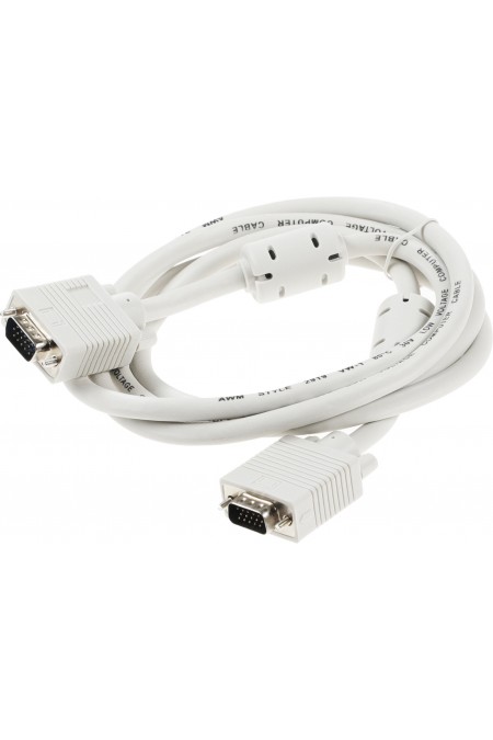 Кабель Ningbo CAB016S-06F VGA (m) VGA (m) 1.8 м (серый) 1